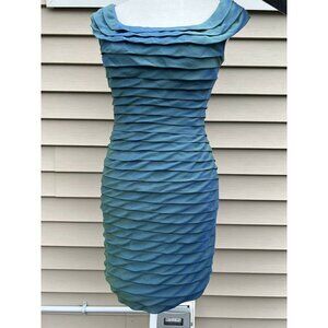 Silk Tadashi collection silk dress size 2 Women Purple Party Dress